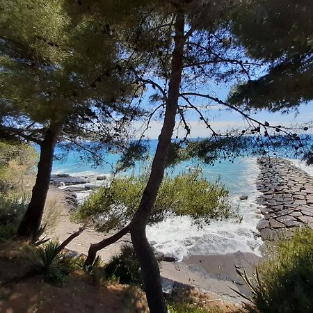 Appartamento nel borgo con splendida vista sul mare Cervo Esterno foto